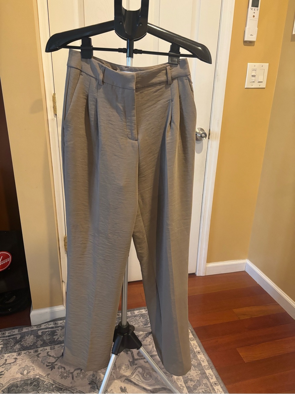 Christian Lacroix Beige Wide-Leg Trousers